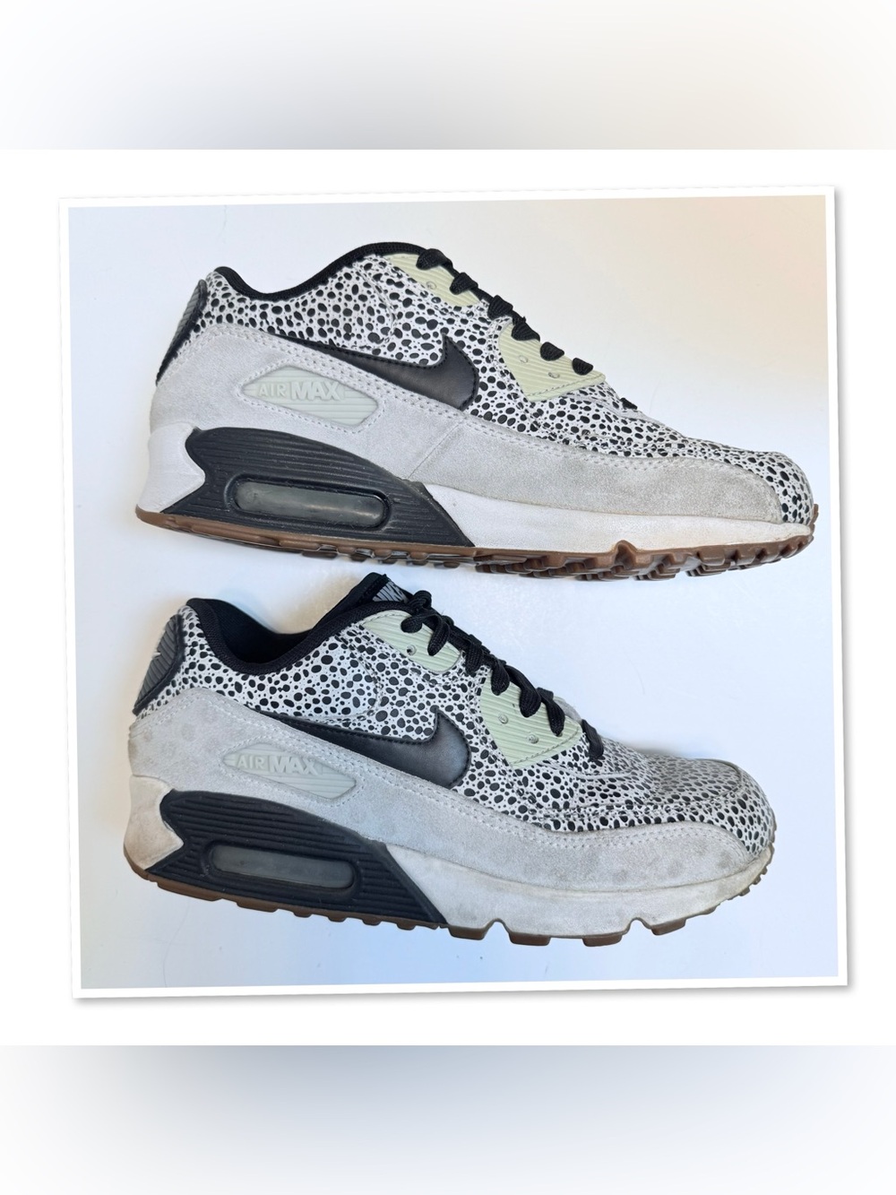 Nike Air Max 90 Premium Safari Sneakers - Picture 3 of 12